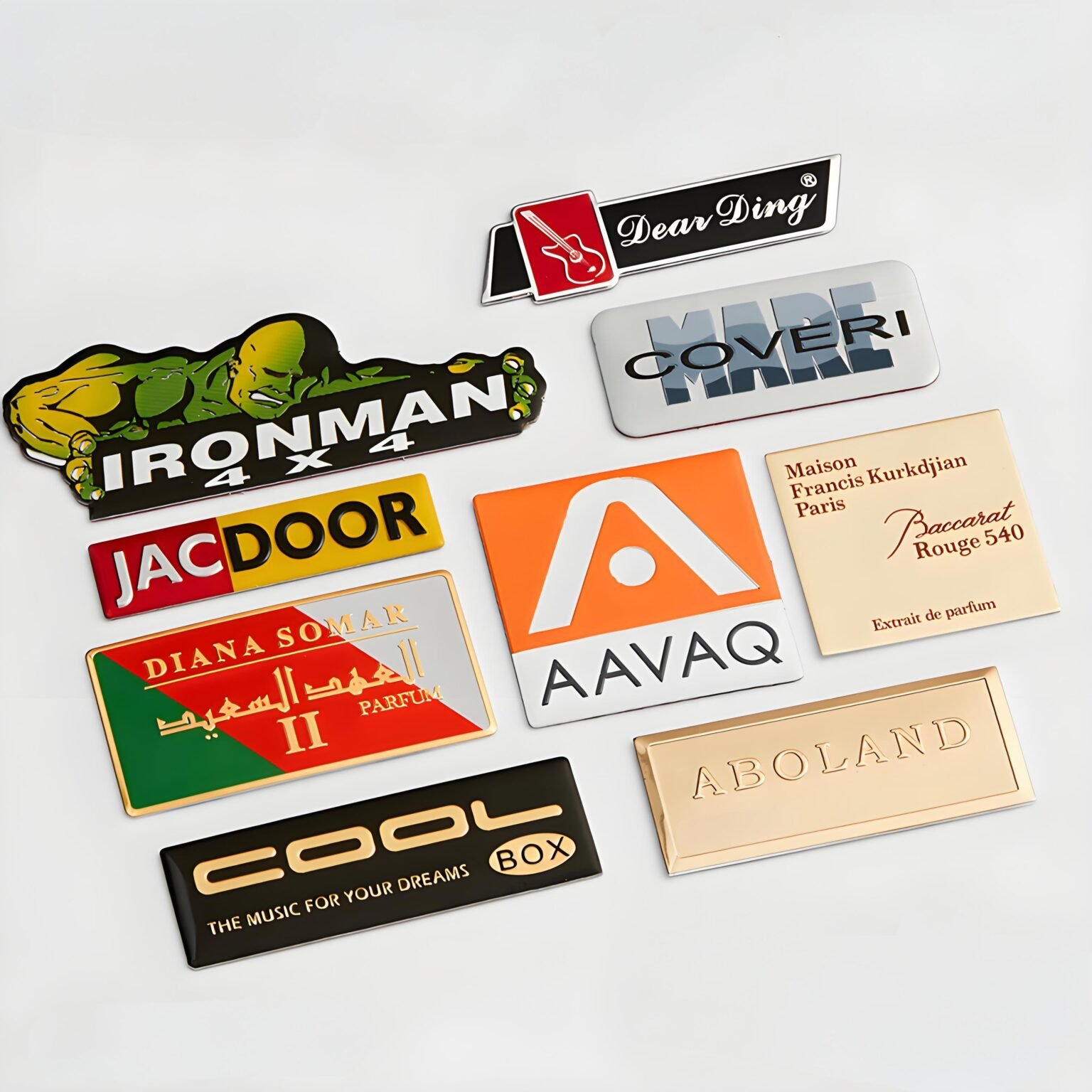 Engraved Metal Equipment Labels | Custom Durable Nameplates | Pacific ...